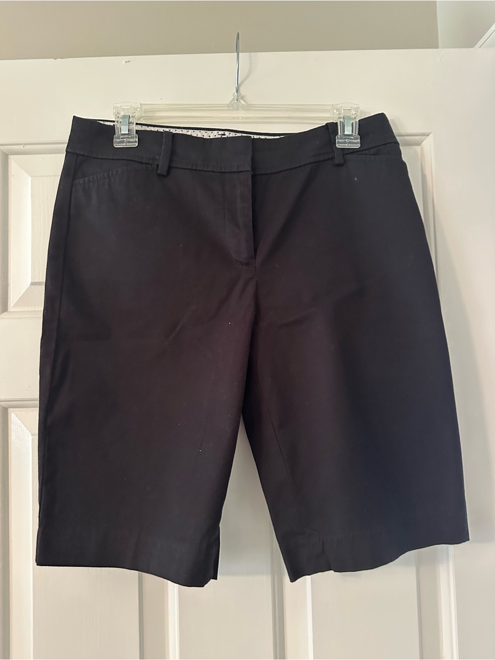 Talbots Black Bermuda Shorts